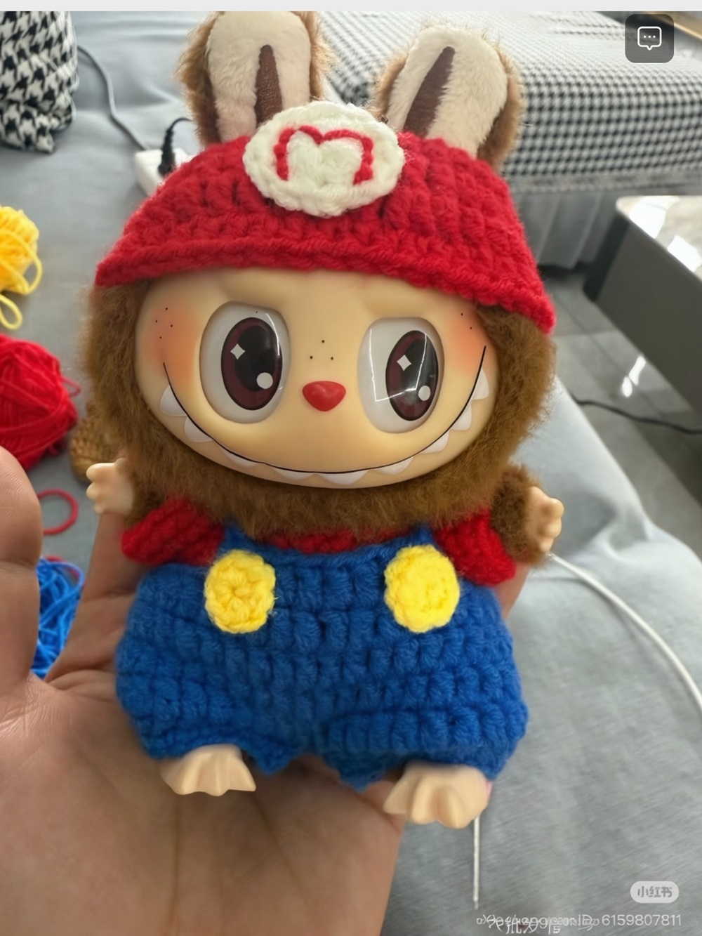 Handmade Crochet Outfit for Labubu Doll. Cloth for Pop Mart Labubu (no doll)